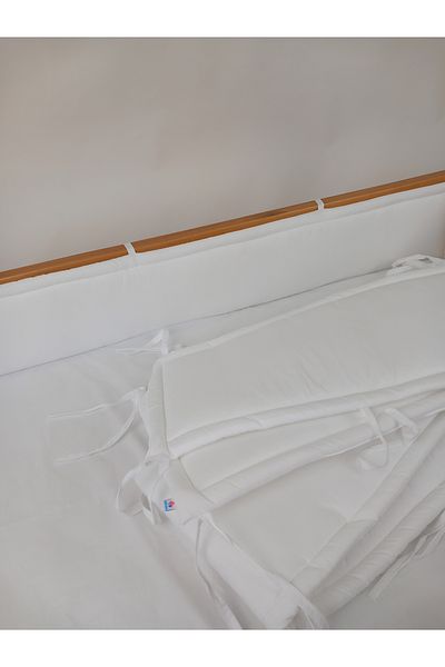 G&G baby 120x200 Cm Side Protection Set for Montessori Beds White
