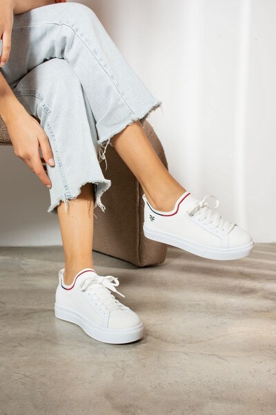 Allyup Καθημερινά Γυναικεία Αθλητικά Παπούτσια Αθλητικά Παπούτσια Πλεκτά με κορδόνια Άνετο Ευέλικτο Αναπνεύσιμο Περπάτημα 060