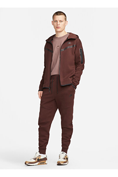 Nike Kahve Erkek Uzun Eşofman Altı CU4495-227 M NSW TCH FLC JGGR