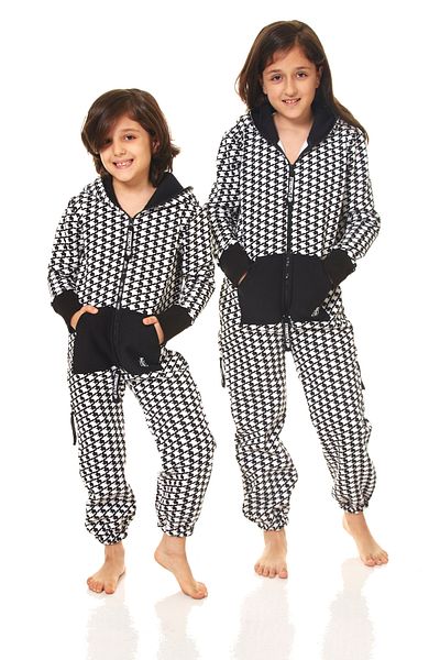 Streetfly Unisex Kids Cotton Scandinavian Jumpsuit