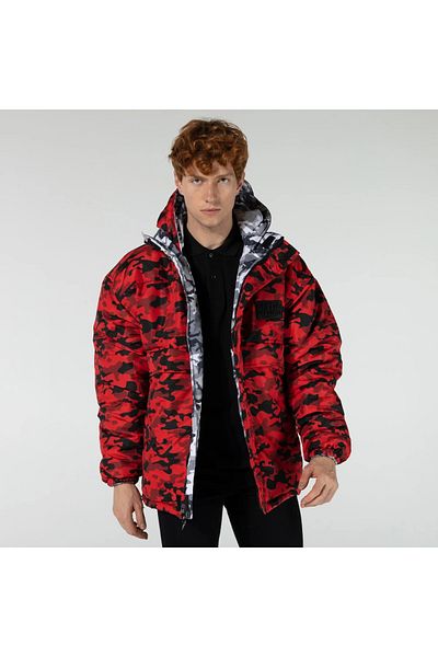 Ghetto off limits - Double Sided Camouflage Coat Oversize Fit