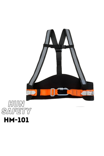 Hunsafety Madenci Kemeri - Omuz Asklı - 6mm Çelik Tırtıl Tokalar