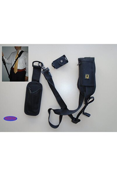 PDX Monopod Ve Fotoğraf Makinesi Için Çapraz Taşıma Askıları