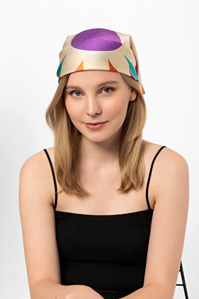 Saria Moda Eșarfă imprimată Have A Nice Day