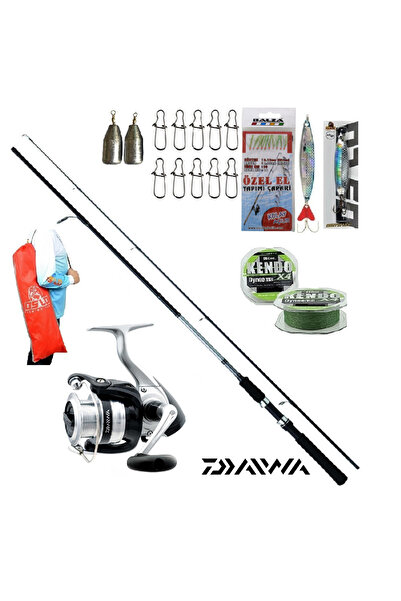 daiwa Sweepfire 240cm 20-40gr Daiwa Strikeforce 4000-B Spin Olta Takımı Seti