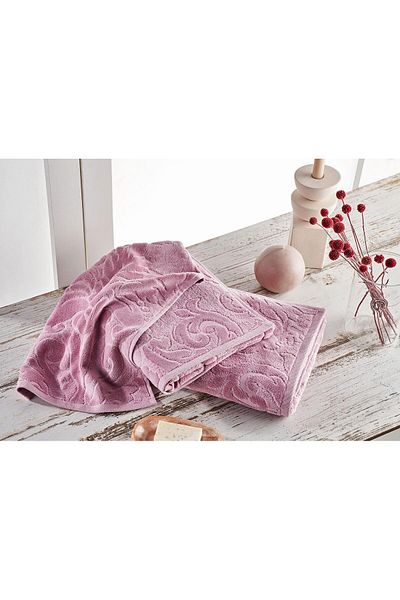 Marie Claire Victoria Dried Rose - Σετ 3 Velvet Jacquard