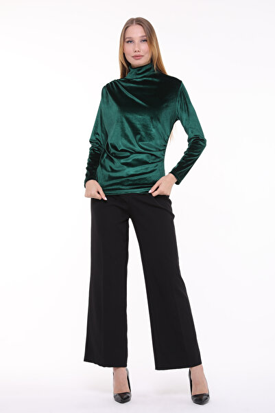 ikmal collection Bluză İkmal Top Degaje Soft Texture