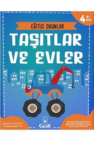 Sabri Ülker Vakfı Yayınları Educational Games for Ages 4+ -Vehicles and House...