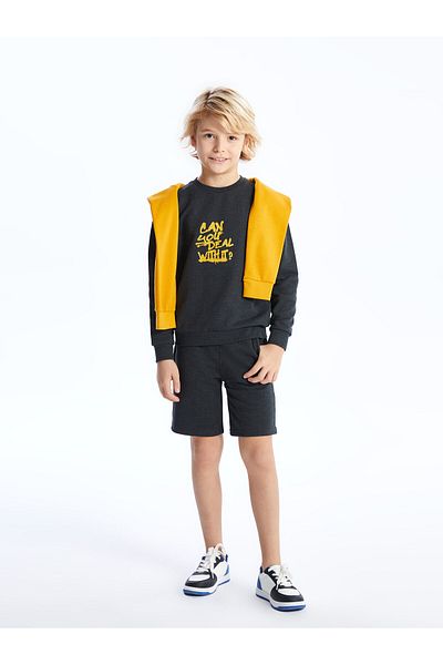 LC Waikiki Basic Elastic Waist Shorts for Boys