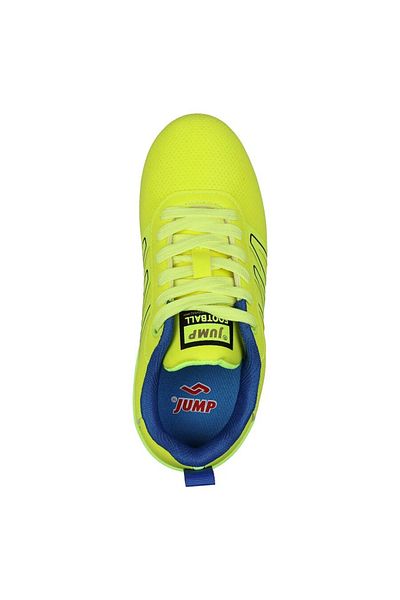 Jump 28843 Neon Green - Blue Unisex Kids Turf Astroturf Football Cleats Football Shoes