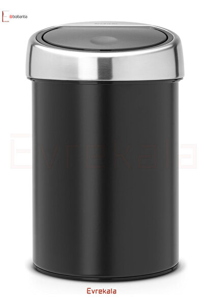 Brabantia Brabantia 3 Lt Touch Evrekala Garbage Bin with Wall Attachment - Au...