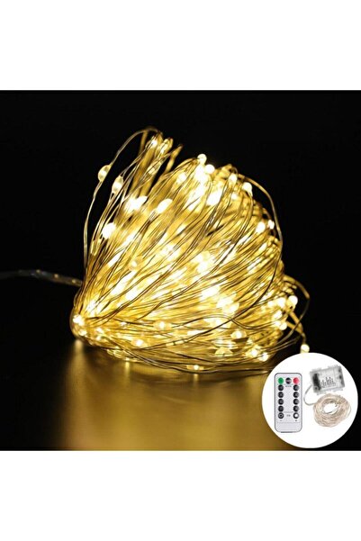exeo Peri Tel Led Işık Kumandalı Animasyonlu Pilli Led 10 Metre