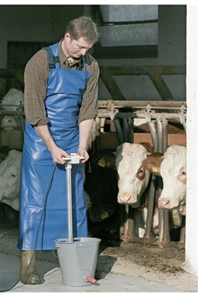 KERBL Askılı Süt Sağım Önlüğü Mavi-15151