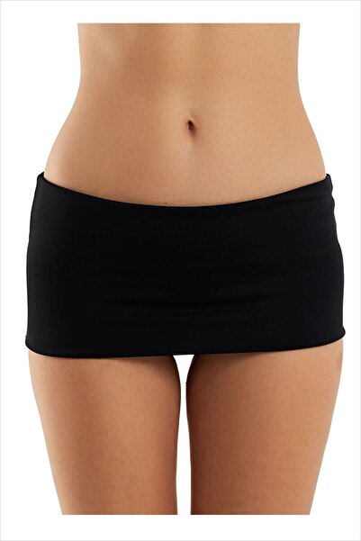 AYYILDIZ 63051 Μαύρο ψηλόμεσο μπικίνι κάτω