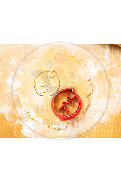 Bi'şeyler Sepeti قطة يين يانغ - قالب كوكي