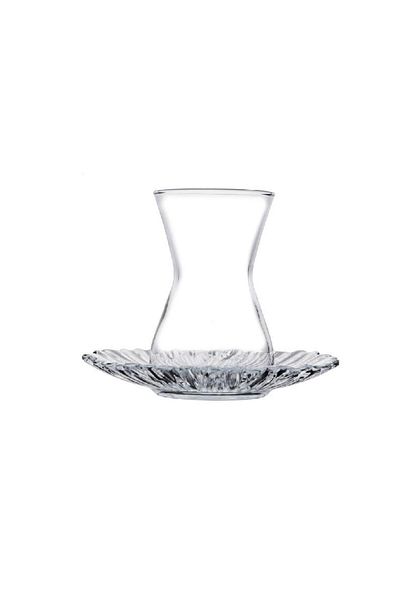 Paşabahçe 96621 6 Pieces Waterfall 140/4oz Tea Set