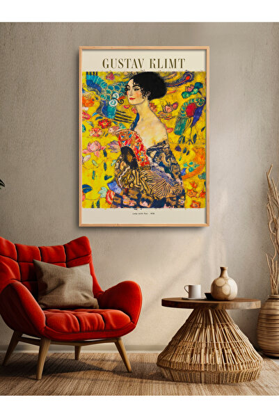 HOMEPACK Çerçeveli Tablo Gustav Klimt Serisi Poster Tablo TK/215