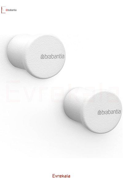 Brabantia Evrekala Κρεμάστρα για πετσέτες και μπουρνούζια Brabantia Κρεμάστρα 2 τεμαχίων - Εξουσιοδοτημένη Evrekala - Γάντζοι για πετσέτες