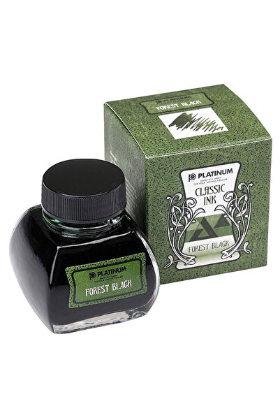 Platinum Στυλό μελάνι 60 ml Κλασικό Μελάνι Μαύρο Δάσους