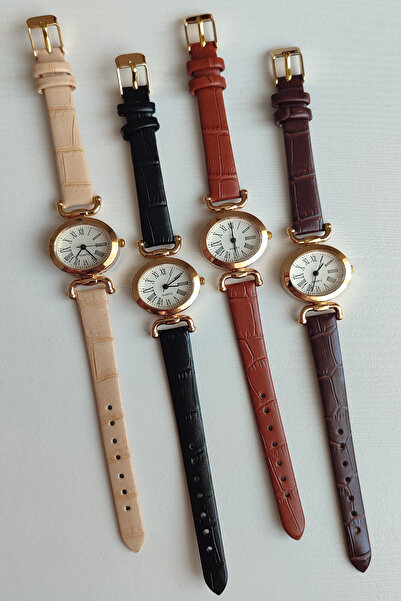 Ricardo SHOPAPERAL New Model Women's Wristwatch Stylish Leather Cord Wristwatch