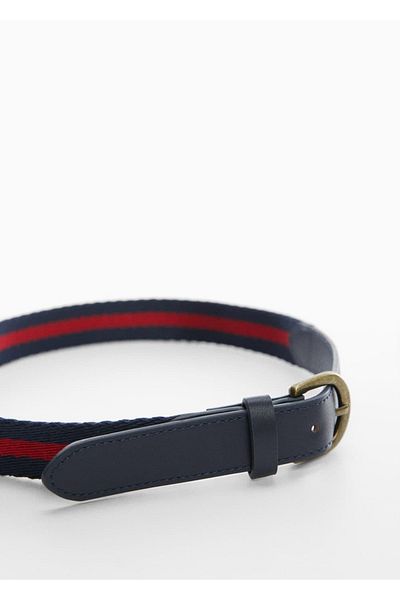 MANGO Kids Dark Blue Belt for Kids