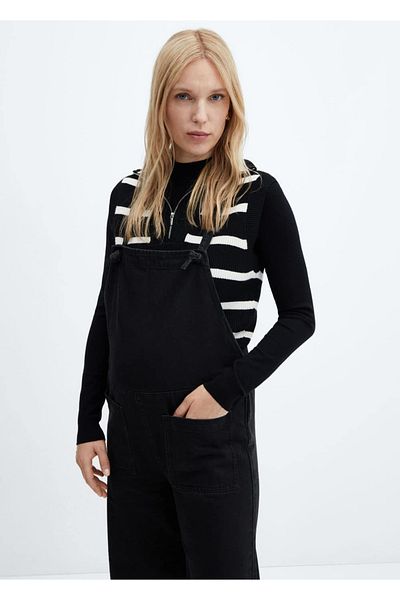 MANGO Woman Denim maternity bodysuit
