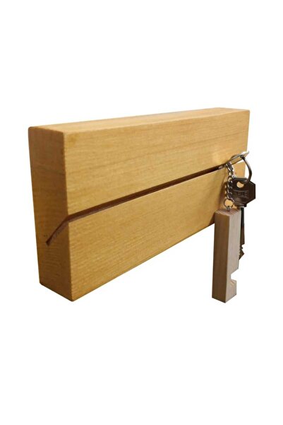 Ahşap Anahtar Askısı, Anahtarlık Organizer, Antre Düzenleme Organizatör Minim...