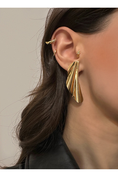 Okko Store أقراط متموجة