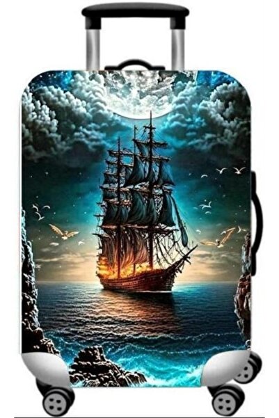 waaien غطاء حقيبة - واقي حقيبة - غطاء حقيبة قماش متوسط الحجم يمكن ارتداؤه