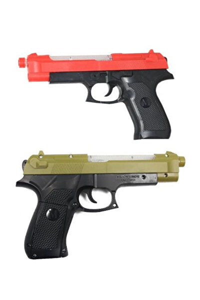 Numaca Pilli Sesli Işıklı Oyuncak Silah Oyuncak Tabanca Tuşa Basınca Işık Çıkarır 1 Adet