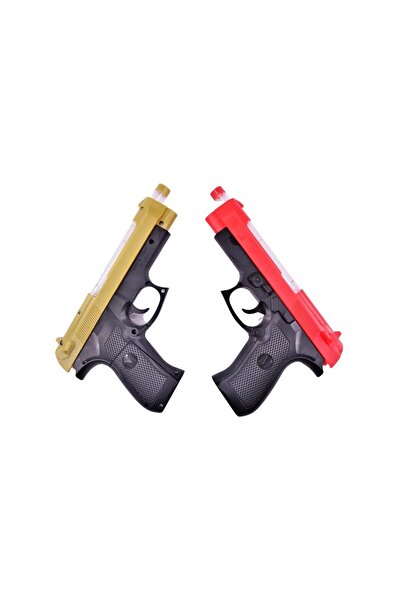 Numaca Pilli Sesli Işıklı Oyuncak Silah Oyuncak Tabanca Tuşa Basınca Işık Çıkarır 1 Adet