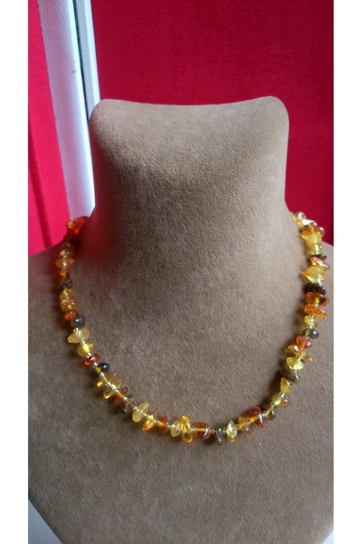 Yıldızlarhane Baltık Damla Kehribar Bebek Diş Kolyesi