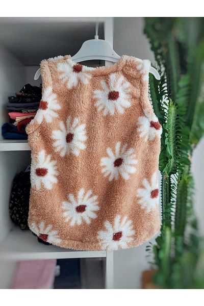 Pearls Tekstil Plush Vest for Baby
