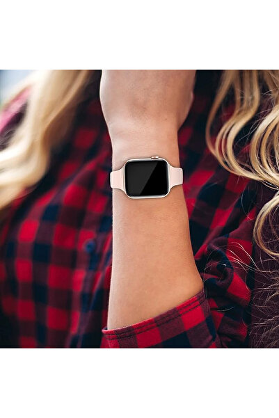 mimtec Apple Watch Uyumlu 42mm 44mm 45mm 49mm 1/2/3/4/5/6/se/7/8/9 Ultra 2 Spor Kordon