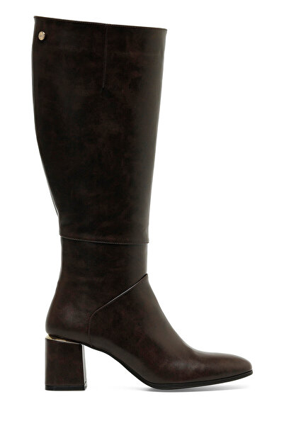 İnci Women's Heeled Boots - Brown