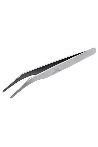 TAMIYA Flat Tip Slanted Mouth Tweezers, Hobby Hand Tools