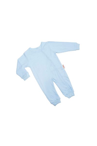 MOD10 Long Sleeve 100% Cotton Baby Jumpsuit with Snaps on the Edge