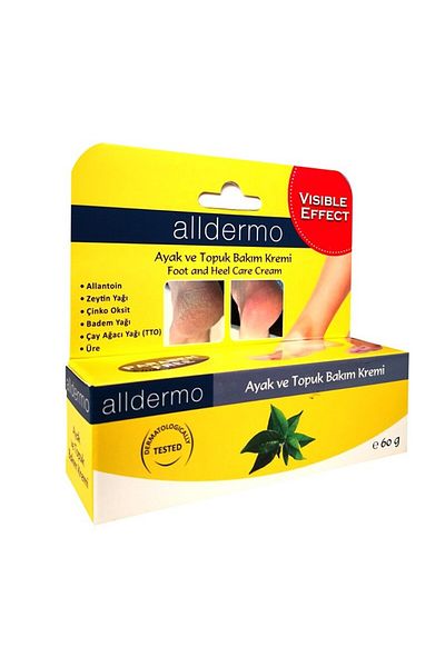 Alldermo Foot Care & Heel Crack Cream 60 gr