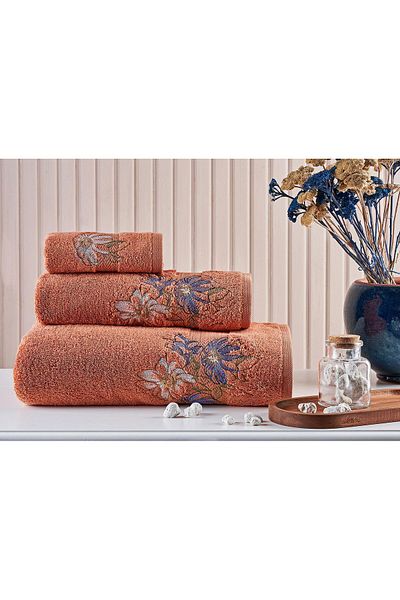 Marie Claire Claire Micro Flora Tile Set of 3