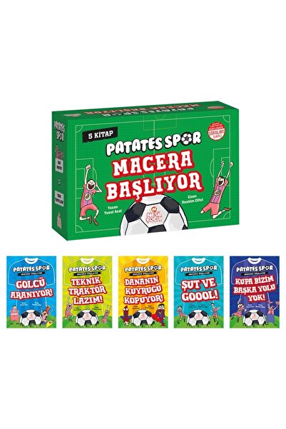 Nesil Çocuk Yayınları Patatesspor 1 Macera Başlıyor 5 Kitap + Soru Kitapçığı ...