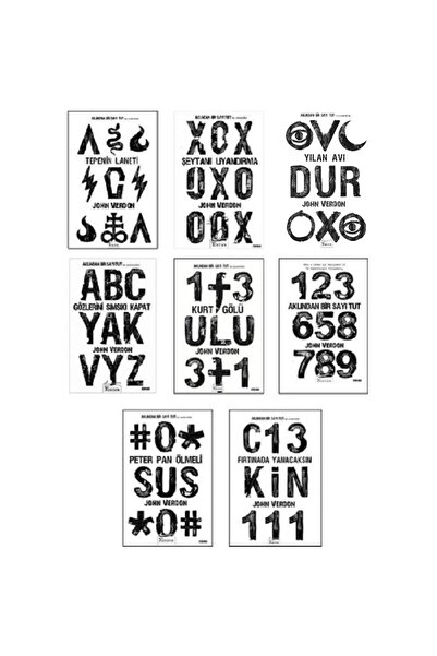 Koridor Yayıncılık Yılan Avı - Şeytanı Uyandırma -Gözlerini Sımsıkı Kapat - Aklından Bir Sayı Tut /8 kitap- john verdon