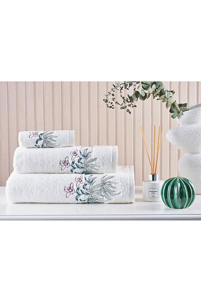 Marie Claire Micro Orchide Σετ 3 - Off White