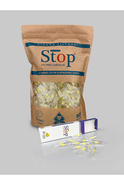 Süper Stop STOP - FİLTRELİ AĞIZLIK 600'LÜ