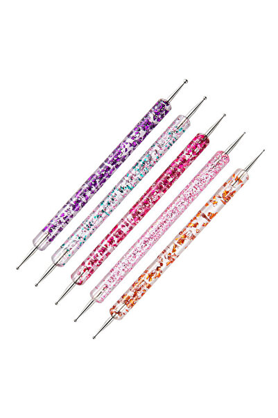 Nail Master 5'li Nail Art Kalemi Tırnak Süsleme Dot Seti 5 Adet