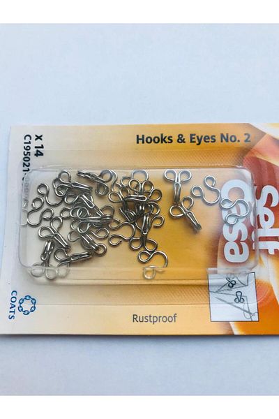Self Casa 14 Pieces of Lockable Metal Agraph - Clasp No.2