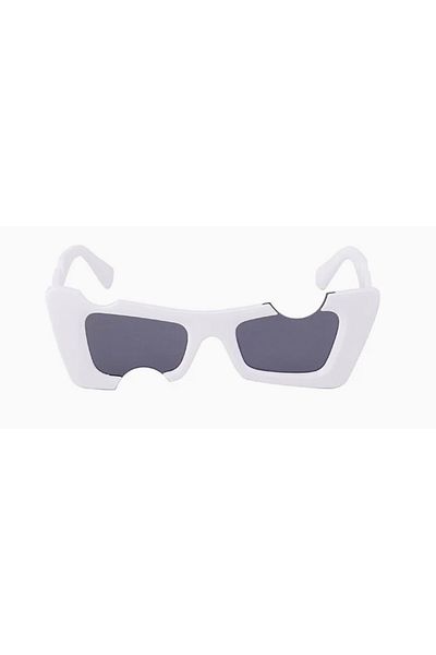Toz Vintage Dice White Vintage & Retro Sunglasses