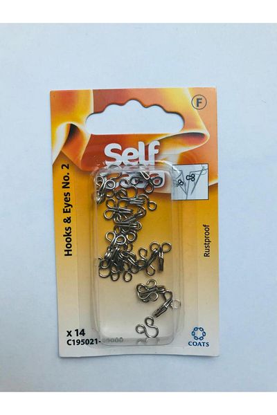 Self Casa 14 Pieces of Lockable Metal Agraph - Clasp No.2