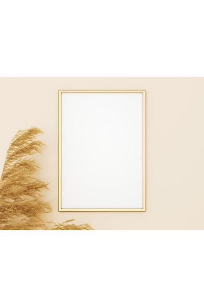AS TİCARET 50x70 Frame Gold Frame Puzzle Frame