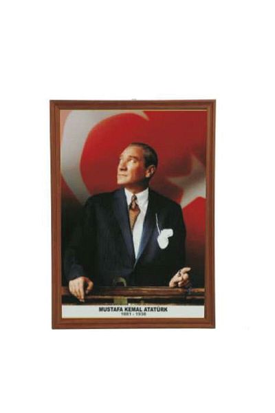AS TİCARET 35x50 maro (cadru fără poster)