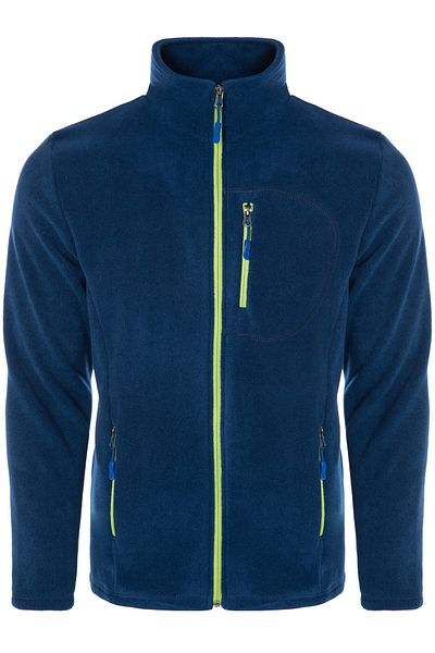 Vio Belle Ανδρικό μπουφάν Fleece με 5 τσέπες με πλήρες φερμουάρ